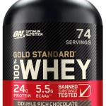 پودر پروتئین وی گلد استاندارد 100% ON — شکلات دوبل 2.27kg (74 سروینگ)