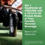 پودر کراتین مونوهیدرات میکرونیزه Optimum Nutrition (ON) 1200 گرم - بی‌طعم