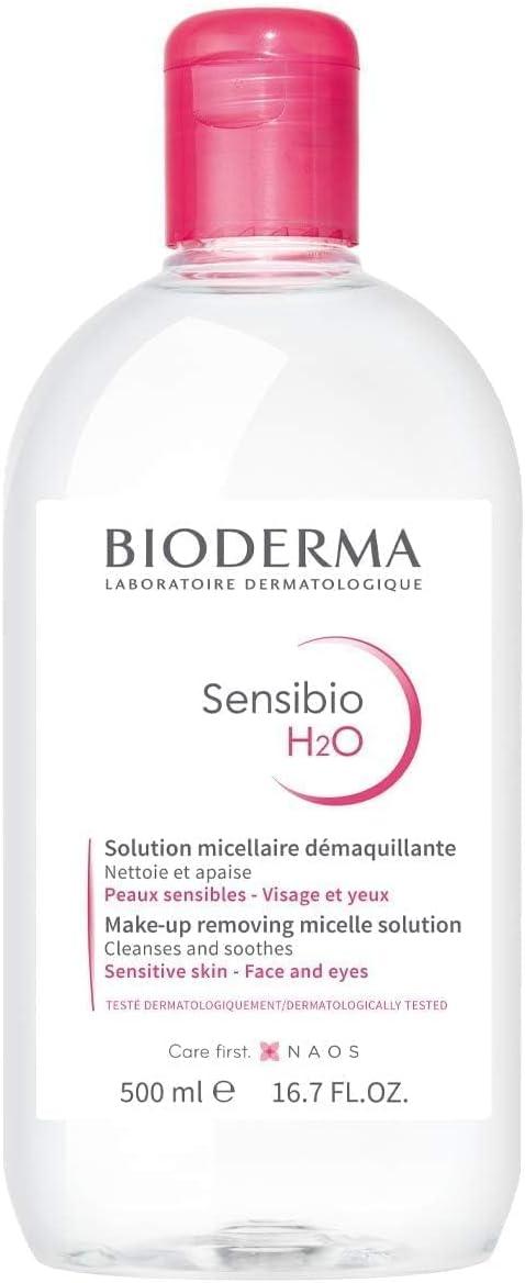آب میسلار Bioderma Sensibio H2O 500 میلی‌لیتر — پوست حساس