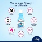 نرم‌کننده لباس داونی غلیظ Valley Dew (بسته 3×1 لیتر)