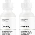 ست سرم صورت The Ordinary — هیالورونیک 2% + B5 و نیاسینامید 10% + روی (30ml)