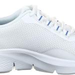 اسنیکر زنانه اسکچرز Comfort Flex سایز 41 سفید آبی