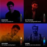 ست هدیه عطر مردانه DJOKR — 4×20 میلی‌لیتر (سیگنیچر، آن د راکس، عود و مارین)