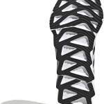 کتانی مردانه آدیداس Shift M سایز 43 EU ذغالی نیمه‌براق