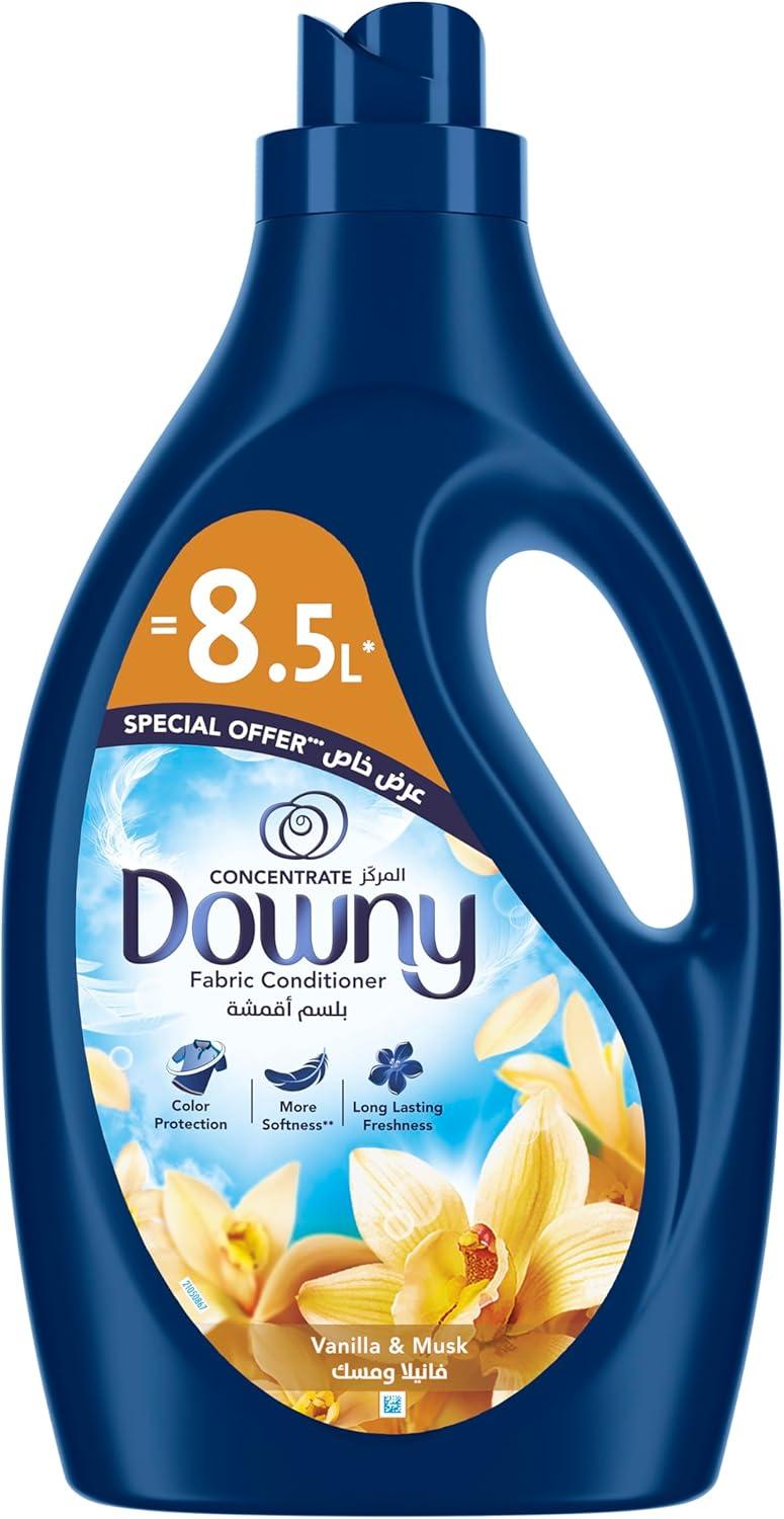 نرم‌کننده پارچه داونی کنسانتره وانیل و مشک ۲.۹ لیتر