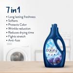 نرم‌کننده پارچه داونی غلیظ – رایحه دره ولی، 3 لیتر × 4